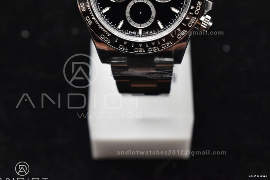 SL4801 126500 in Movement Elegant Steel 904L Dial 1051 Daytona Rolex Factory 1:1 VS Black SBF 0123
